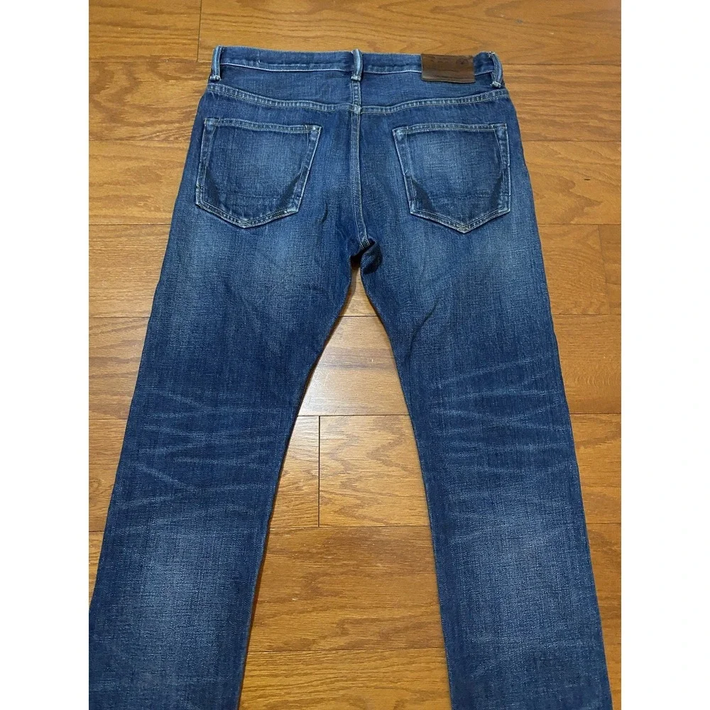 AllSaints Spitalfields Jeans Mens Selvedge Whiskers Honeycomb Fits 32x32 (tag 30